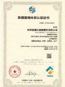 【喜報】ISO9001認證通過